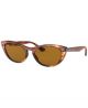 Ray Ban 0RB4314N 954/33 54 STRIPPED BROWN BROWN Injected Woman