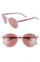 Ray Ban 0RB4371 640075 55 TRASPARENT PINK BORDEAUX Injected Woman