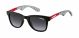 Carrera  UNISEX sunglasses with a MATTE BLACK RED frame and DARK GREY SHADED lens with a lens width of 50mm and model number Carrera 6000